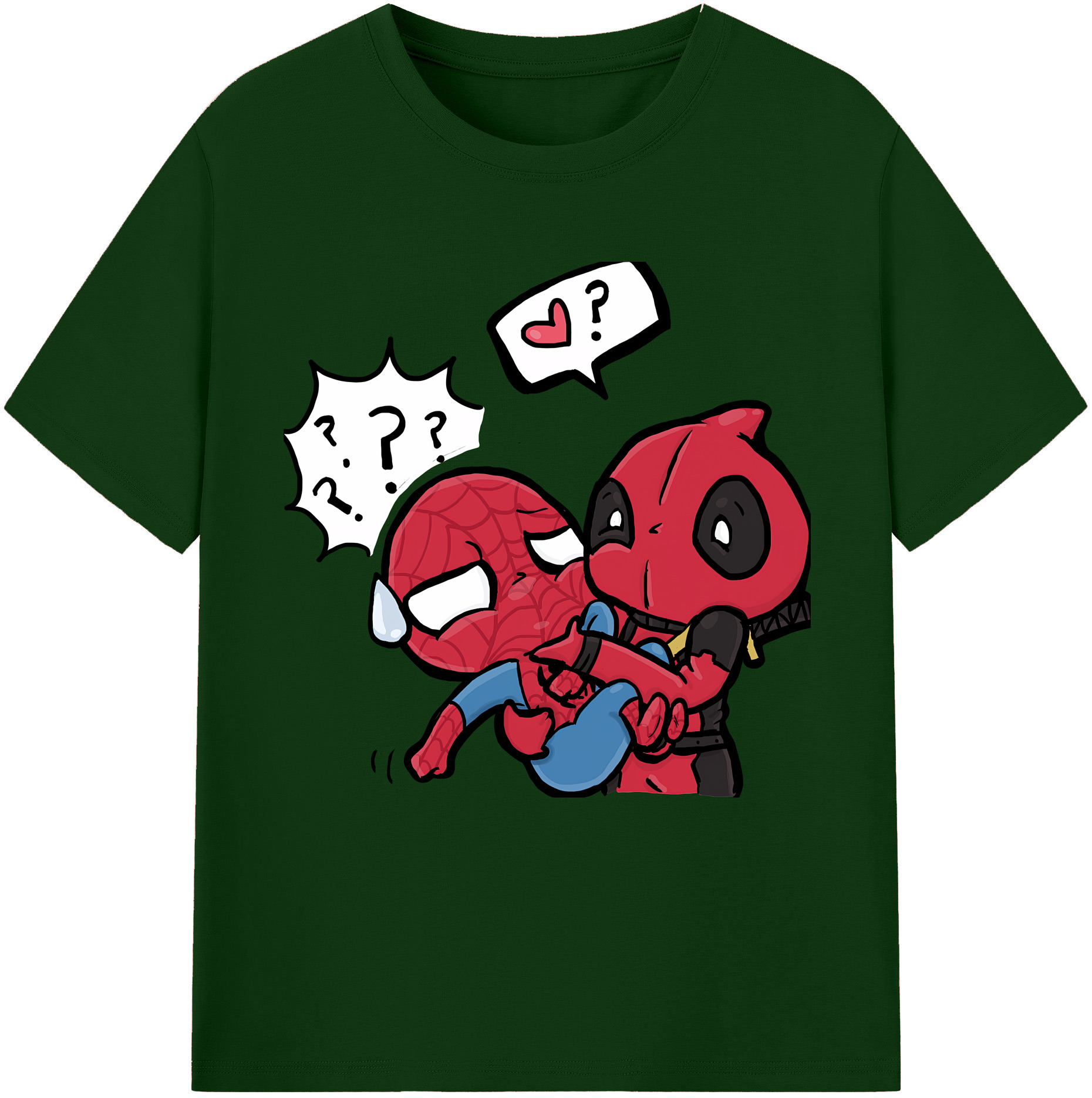 （画像用） Deadpool デッドプール 綿100％半袖Tシャツ（フロントプリント）
